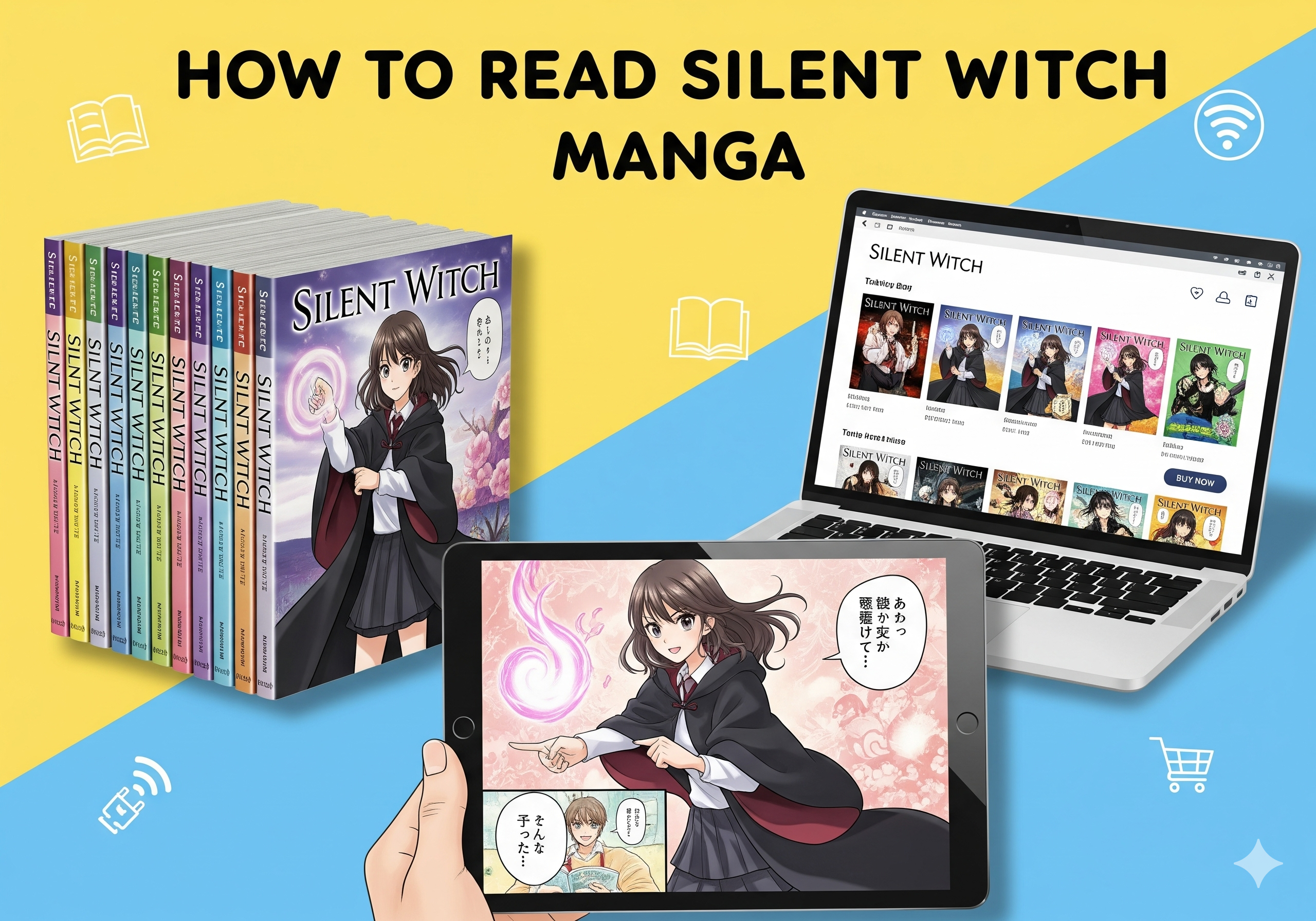 サイレント・ウィッチ漫画を手軽に読む方法を徹底解説