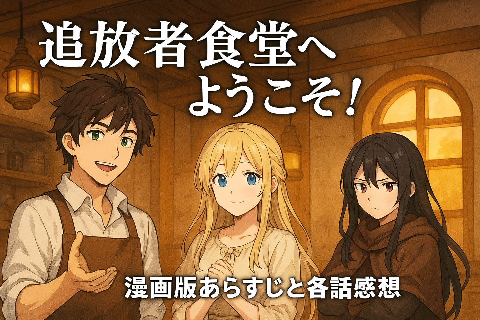 追放者食堂へようこそ！漫画版1～7話あらすじと感想まとめ