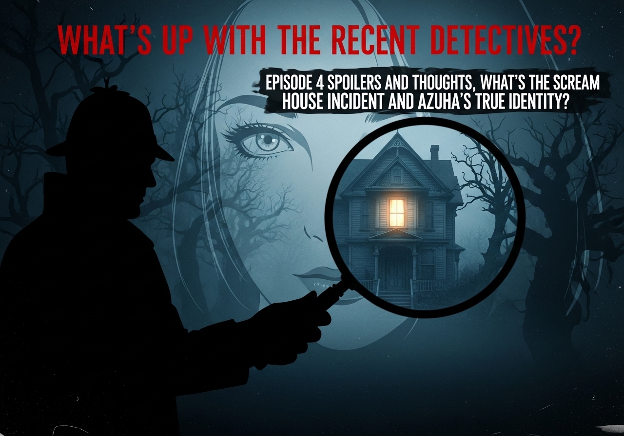 まったく最近の探偵ときたら4話ネタバレ感想｜絶叫館事件とアズハの正体は？