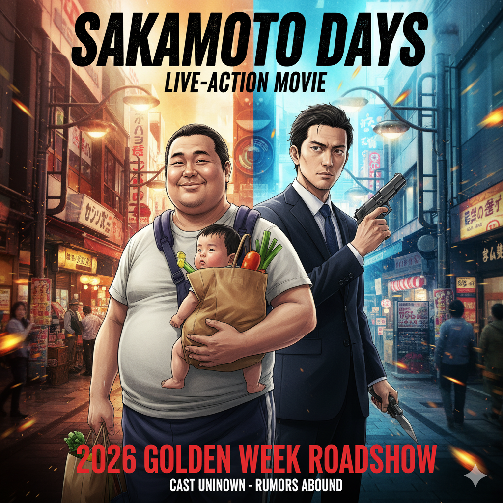 SAKAMOTO DAYS 実写映画の公開日はいつ？2026年GWに待望の上映へ