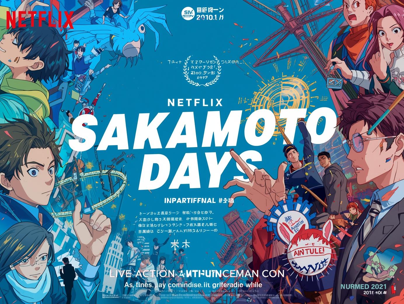 SAKAMOTO DAYS 実写化に海外ファンも熱視線！Netflix アニメから映画化への波