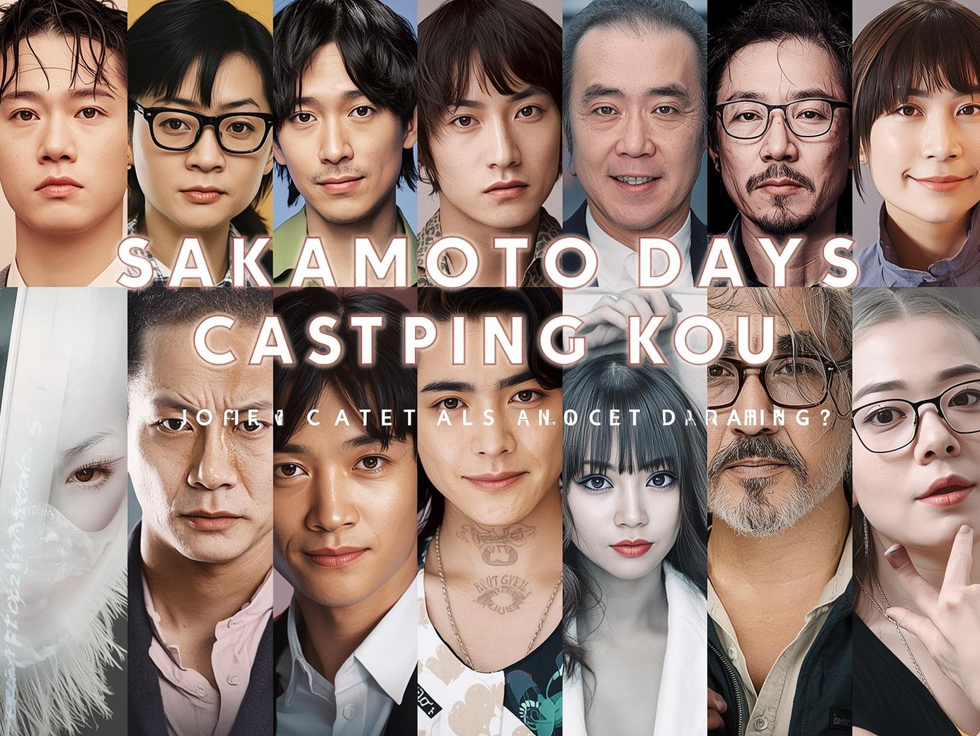 【SAKAMOTO DAYS】実写キャスト候補ランキング｜ファンが望む理想の配役とは
