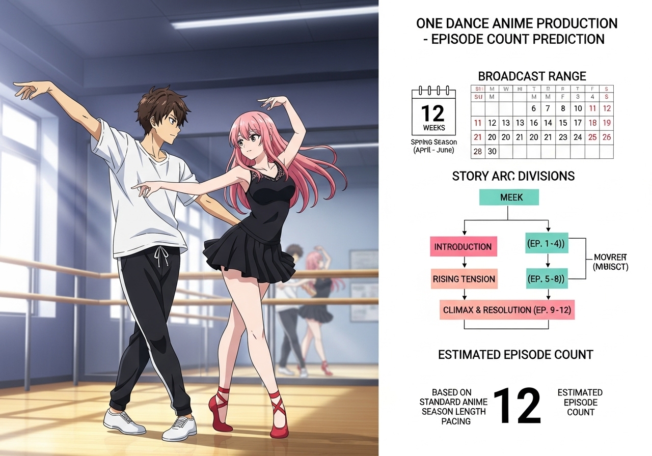 『ワンダンス』アニメは何話構成？放送範囲と物語の区切りから制作意図を推測する