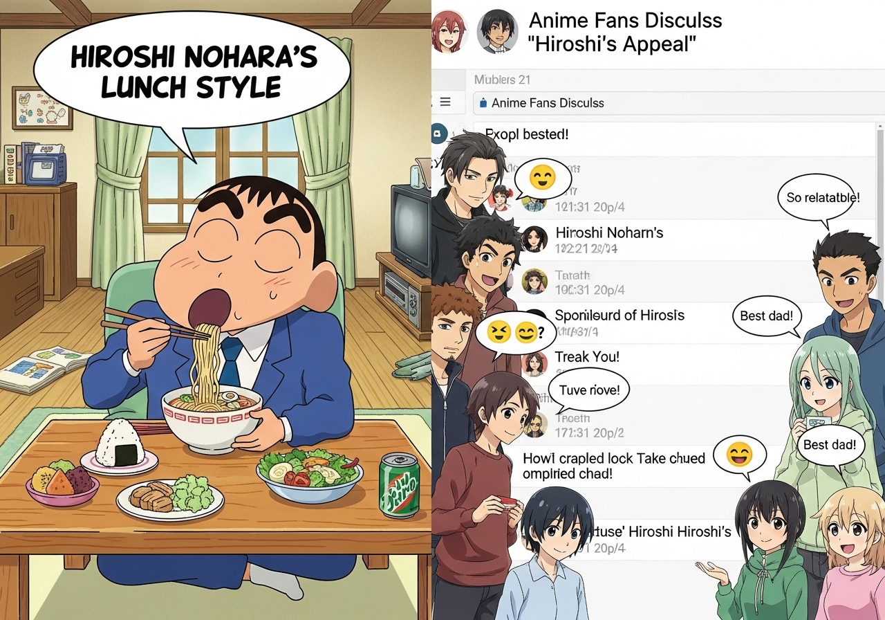 『野原ひろし 昼メシの流儀』感想まとめ｜アニメファンが語る“ヒロシの魅力”