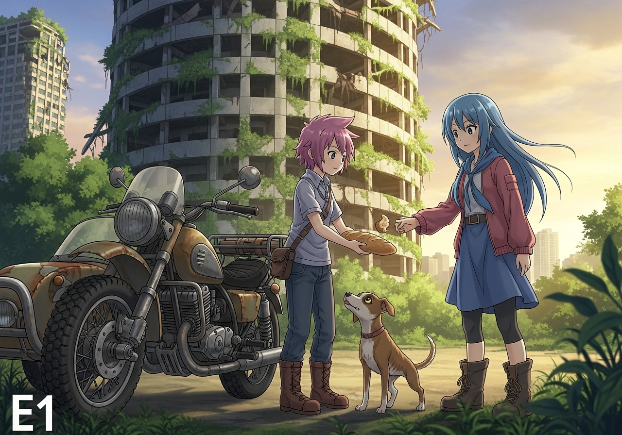 『終末ツーリング』1〜4話感想｜少女たちの旅が描く“終末の優しさ”を分析・考察