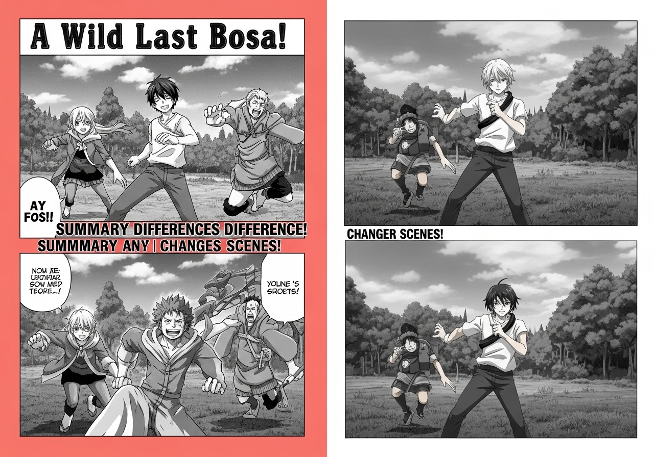 『野生のラスボスが現れた！』漫画版とアニメ版を比較！違い・改変シーンまとめ