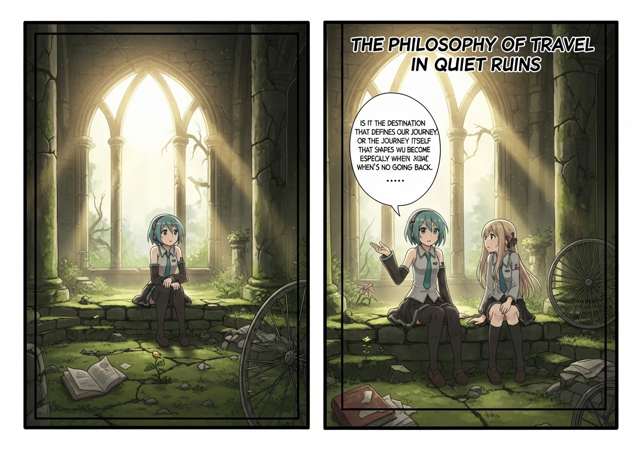 アニメ『終末ツーリング』感想まとめ｜静かな廃墟で語られる“旅の哲学”とは？