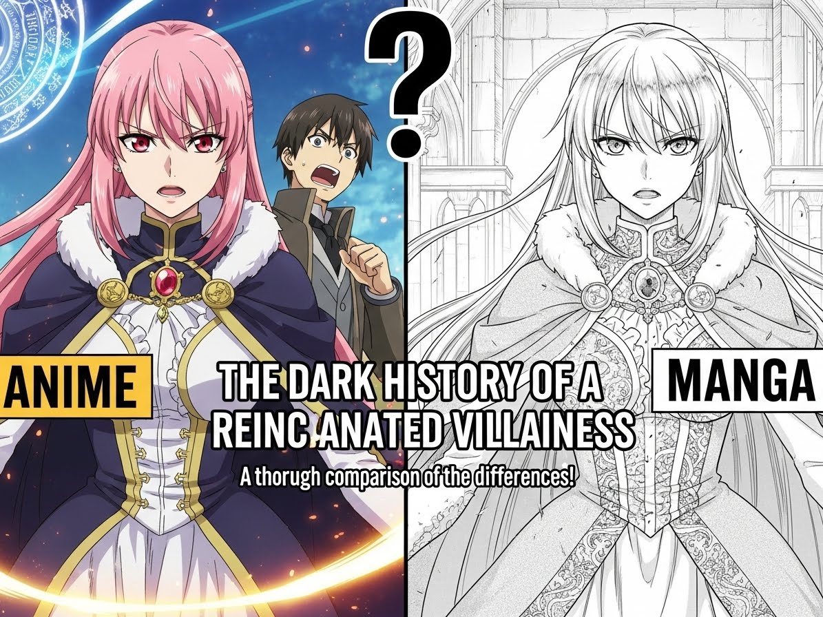 『転生悪女の黒歴史』どっちから見るべき？｜漫画とアニメの違いを徹底比較！