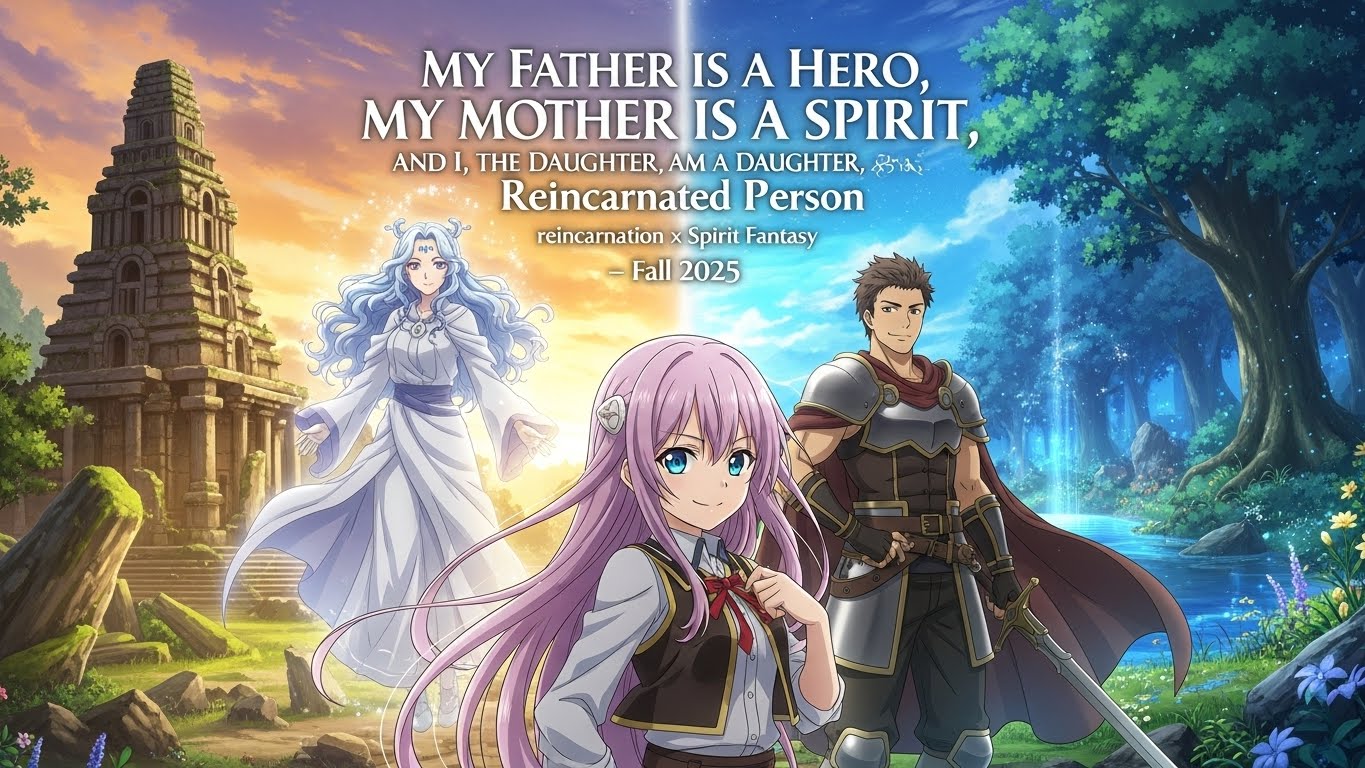 【2025年秋アニメ】『父は英雄、母は精霊、娘の私は転生者。』が熱い！転生×精霊ファンタジーの魅力とは
