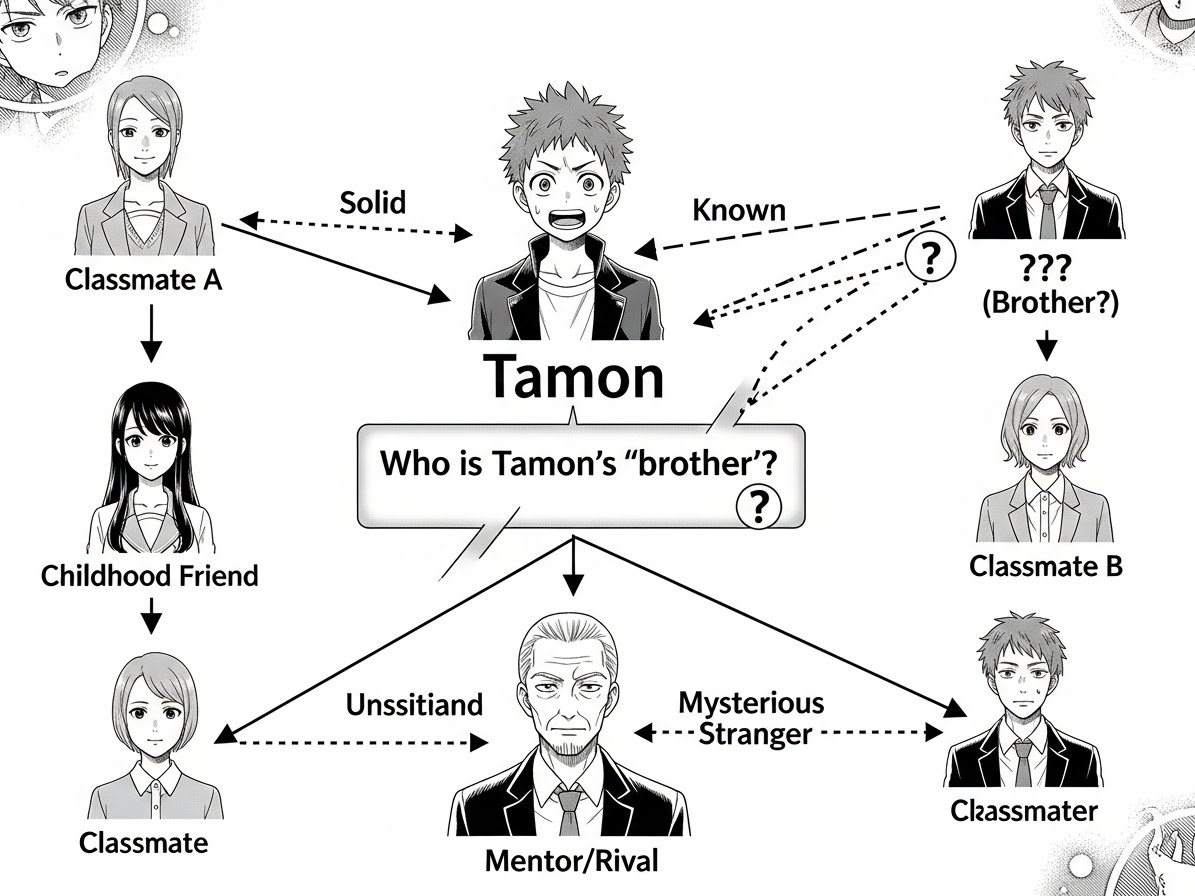 多聞くんの“兄”とは誰？登場キャラ関係図とストーリー考察