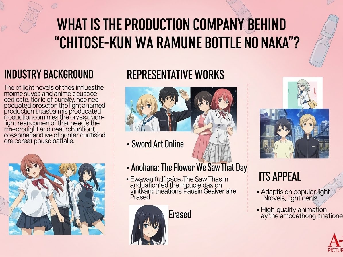 『千歳くんはラムネ瓶のなか』制作会社feel.とは？業界・代表作から魅力まで