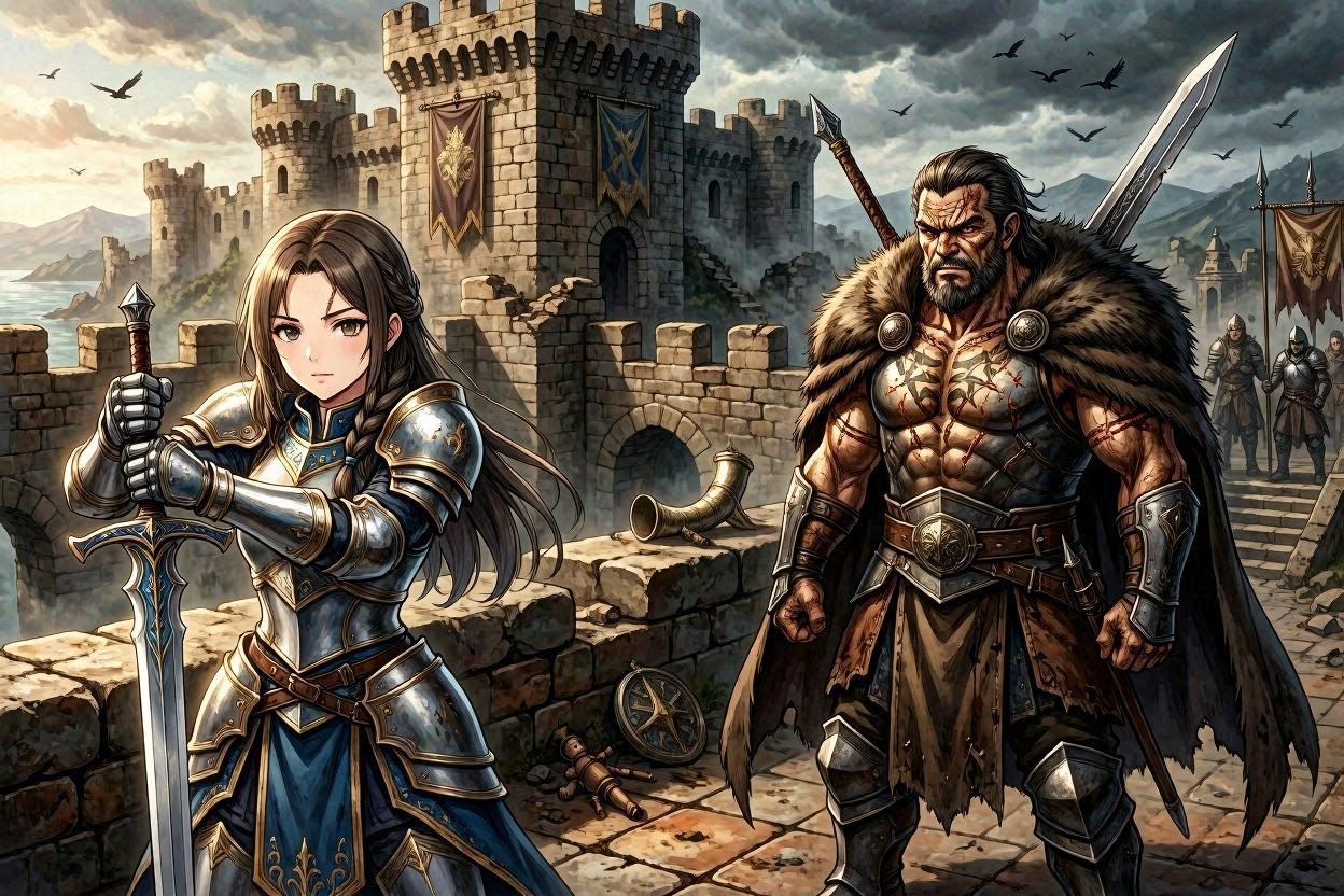 『姫騎士は蛮族の嫁』ヴェーオルとは何者？蛮族王の強さや過去を考察