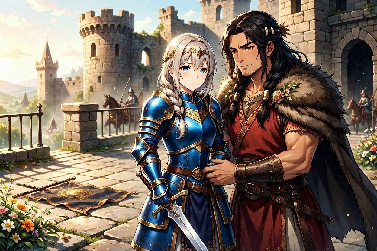『姫騎士は蛮族の嫁』アニメ1話の感想｜セラフィーナとヴェーオルの関係性が話題