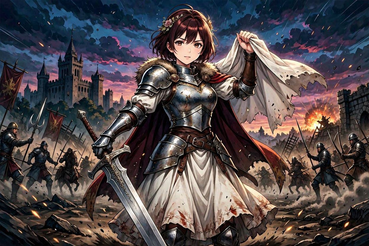 『姫騎士は蛮族の嫁』PV公開で話題！作画クオリティと戦闘シーンを考察