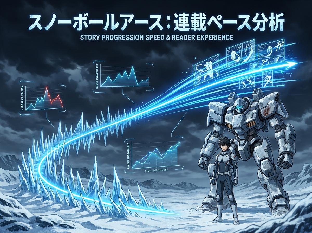スノウボールアースの連載テンポ分析｜ストーリー進行速度と読者体験の関係