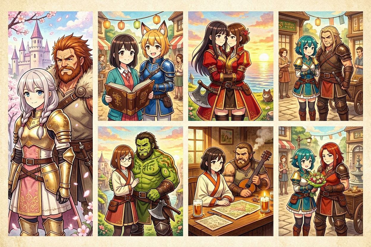 『姫騎士は蛮族の嫁』異世界ラブコメ好きにおすすめ！似ているアニメ5選
